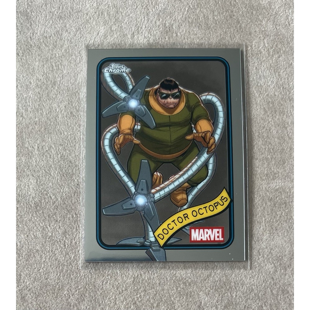 2025 Topps Chrome Marvel Doctor‎ Octopus #160 Card Spider-Man Villain